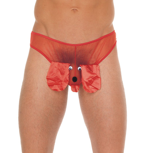 Mens Red Animal Pouch - UABDSM