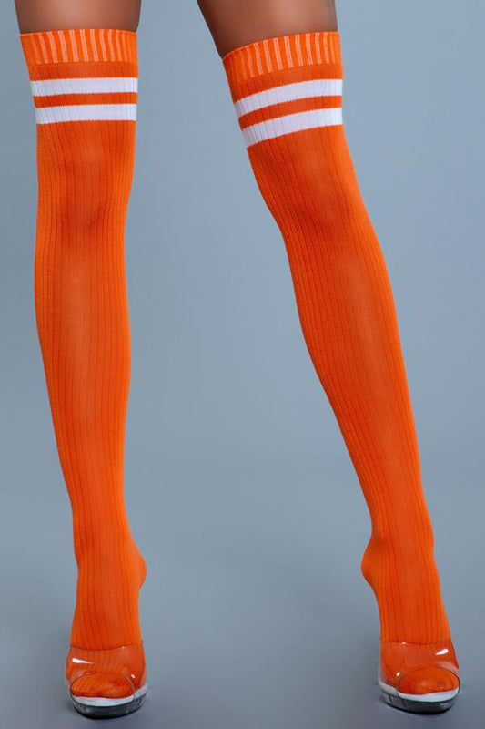 Going Pro Thigh High Stockings - Orange - UABDSM