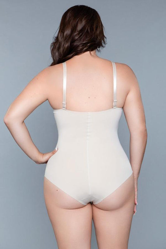 What Waist Shaping Bodysuit - Beige - UABDSM