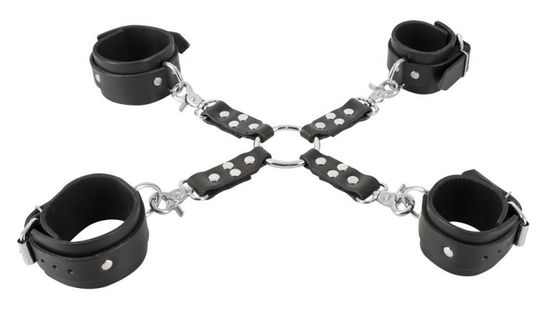 Luxury Leather Bondage Set - UABDSM