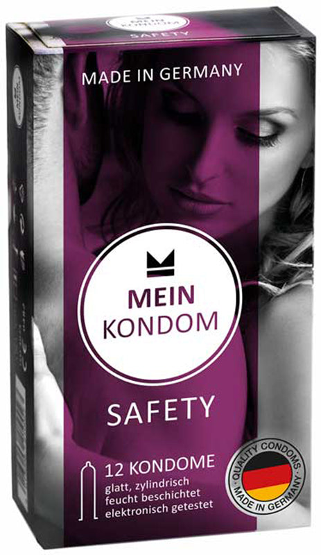 Mein Kondom Safety - 12 Condoms - UABDSM