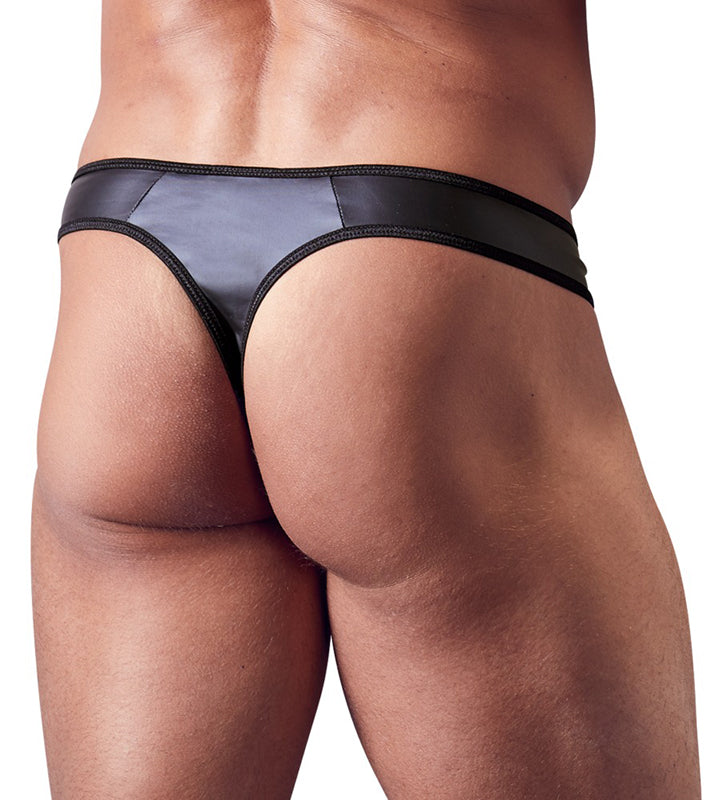 Mens G-string With Rhinestone Zip - UABDSM