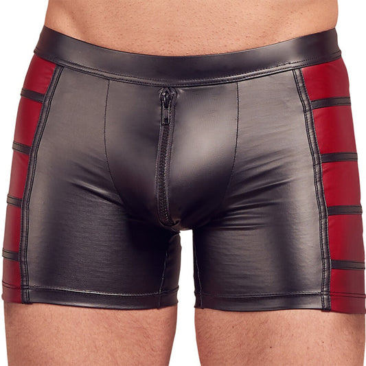 NEK Matte Look Pants In Black and Red - UABDSM