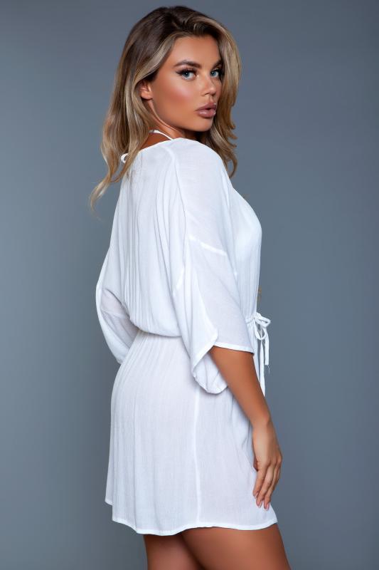 Thalia Beach Dress - White - UABDSM