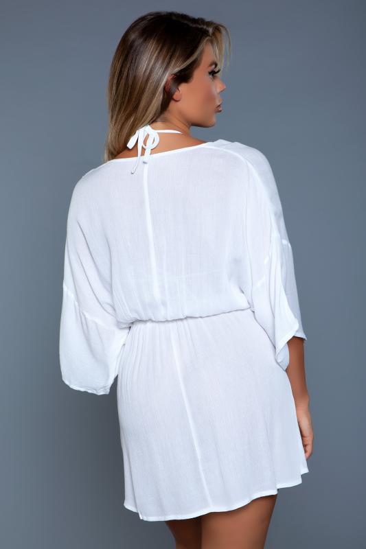 Thalia Beach Dress - White - UABDSM