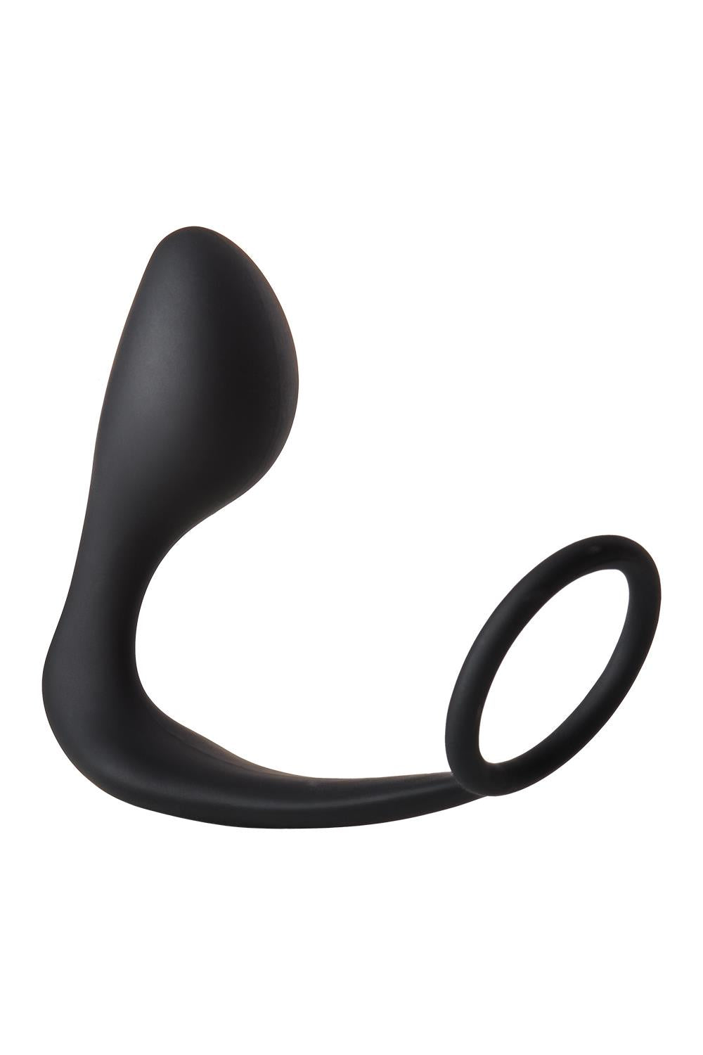 Fantasstic Anal Plug With Cockring Black