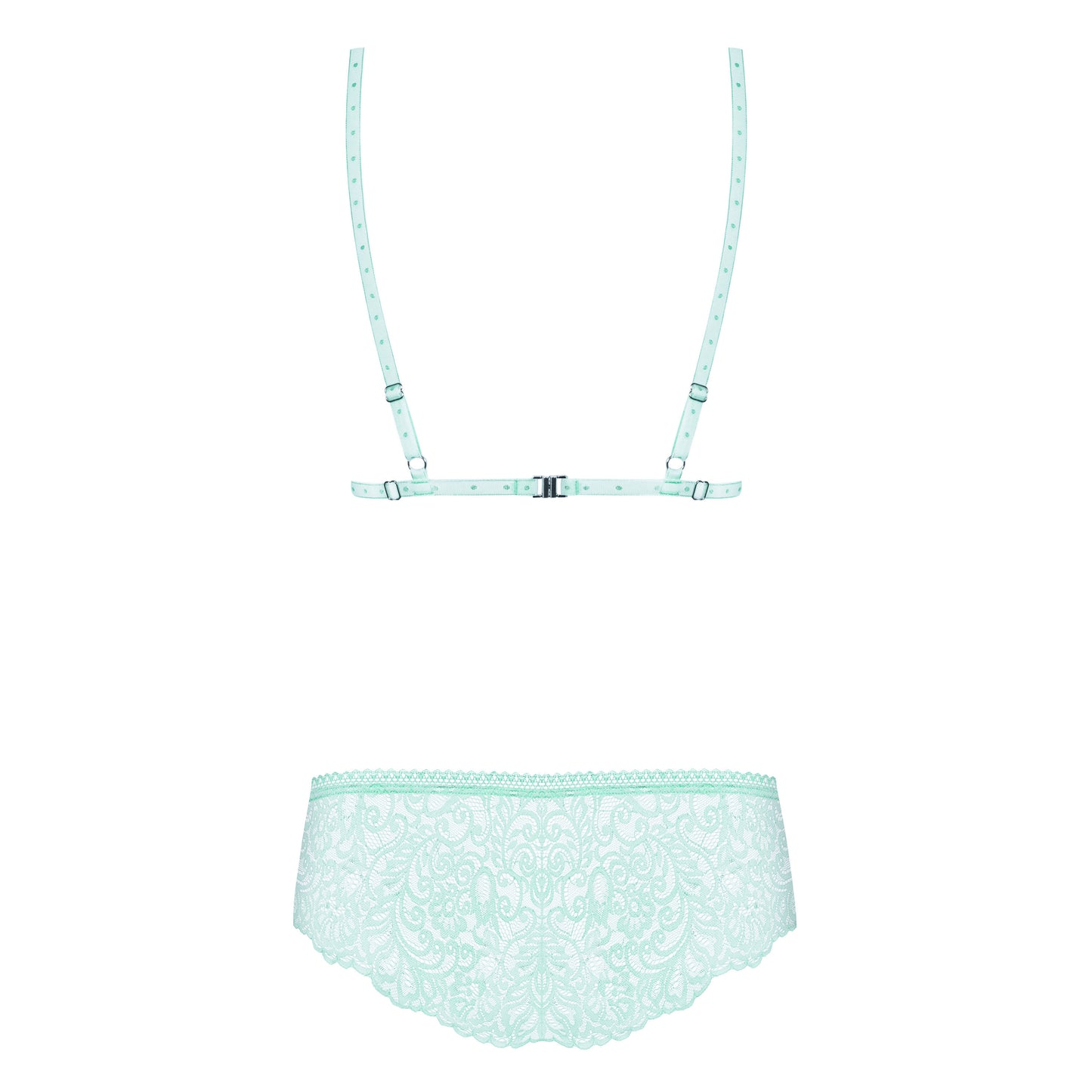 Obsessive Delicanta Set Mint Bra And Panties - UABDSM