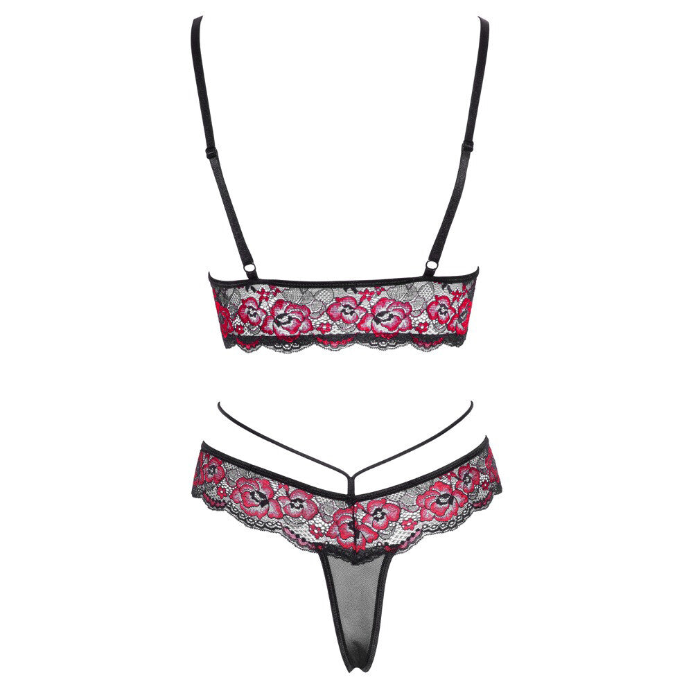 Cottelli Matching Lace Bra And String - UABDSM