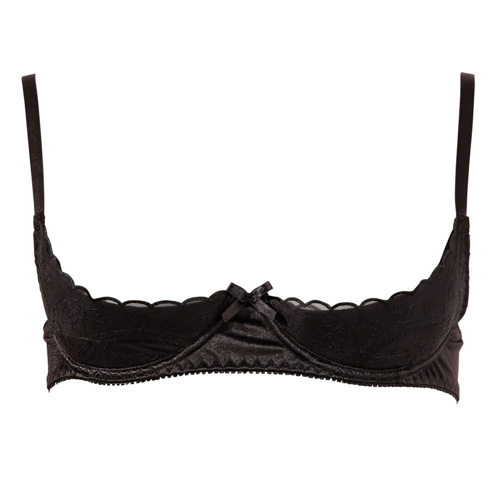 Cottelli Half Cup Bra Black - UABDSM