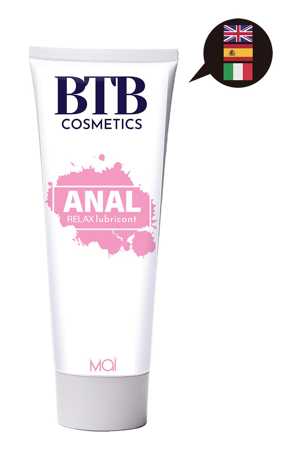 Btb Water Based Anal Relax Lubricant 100ml