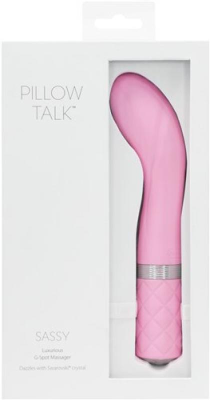 Pillow Talk Sassy G-Spot Vibrator - Pink - UABDSM