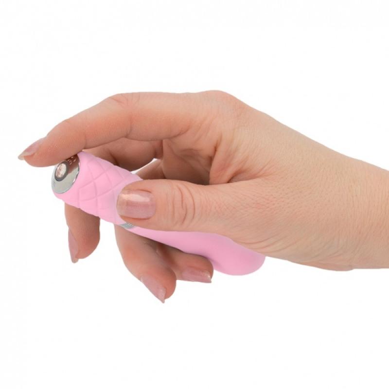 Pillow Talk Flirty Mini Vibrator - Pink - UABDSM