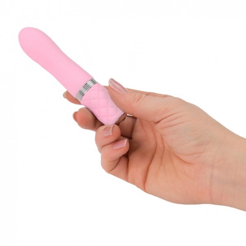 Pillow Talk Flirty Mini Vibrator - Pink - UABDSM