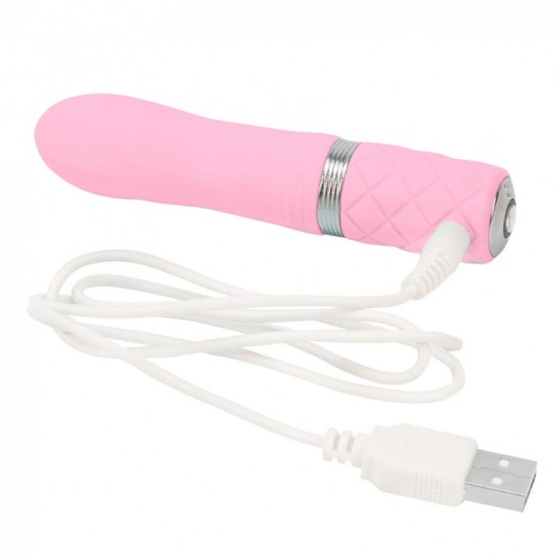 Pillow Talk Flirty Mini Vibrator - Pink - UABDSM