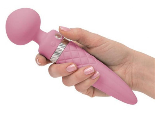 Pillow Talk - Sultry Double Vibrator - Pink - UABDSM