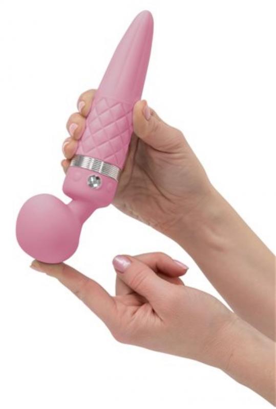 Pillow Talk - Sultry Double Vibrator - Pink - UABDSM