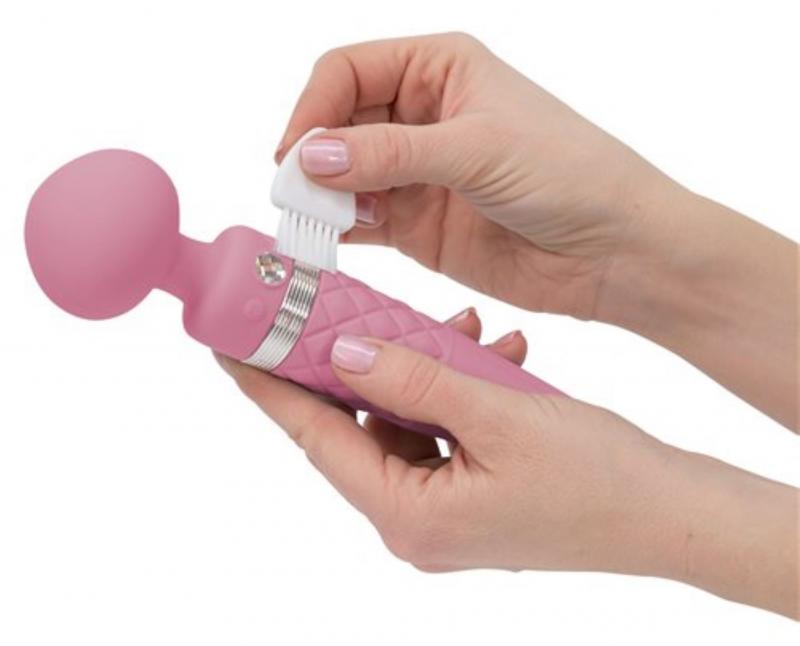 Pillow Talk - Sultry Double Vibrator - Pink - UABDSM