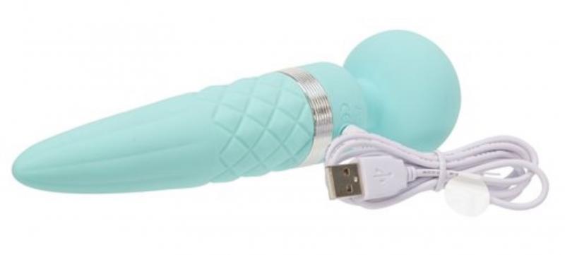 Pillow Talk - Sultry Double Vibrator - Turquoise - UABDSM