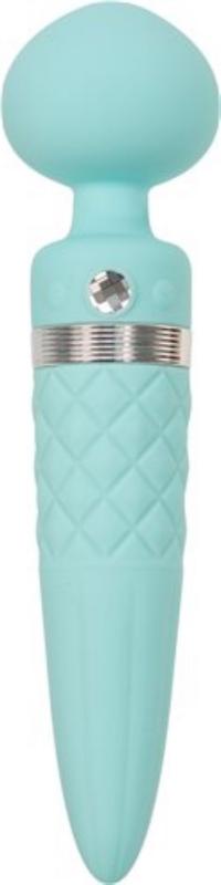 Pillow Talk - Sultry Double Vibrator - Turquoise - UABDSM
