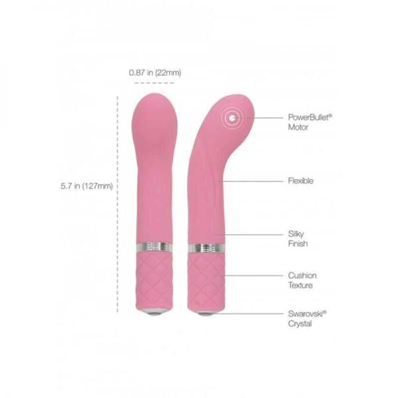 Pillow Talk Racy Mini G-Spot Vibrator - Pink - UABDSM