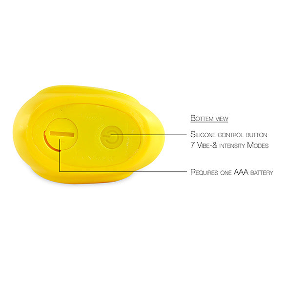 I Rub My Duckie 2.0 Classic Massager Yellow - UABDSM