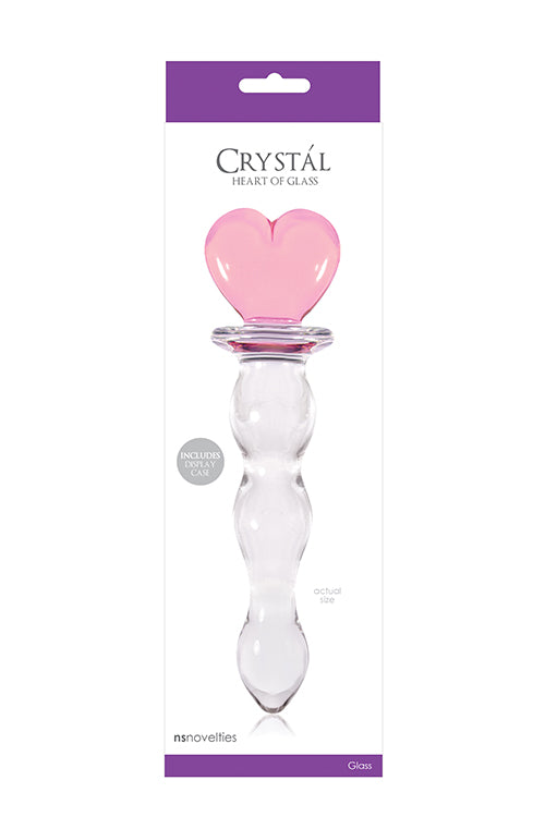Crystal Heart Of Glass Pink