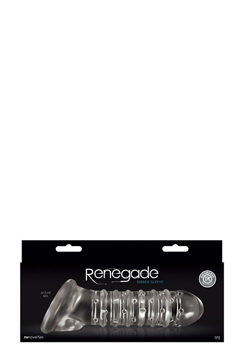 Renegade Ribbed Extension Clear