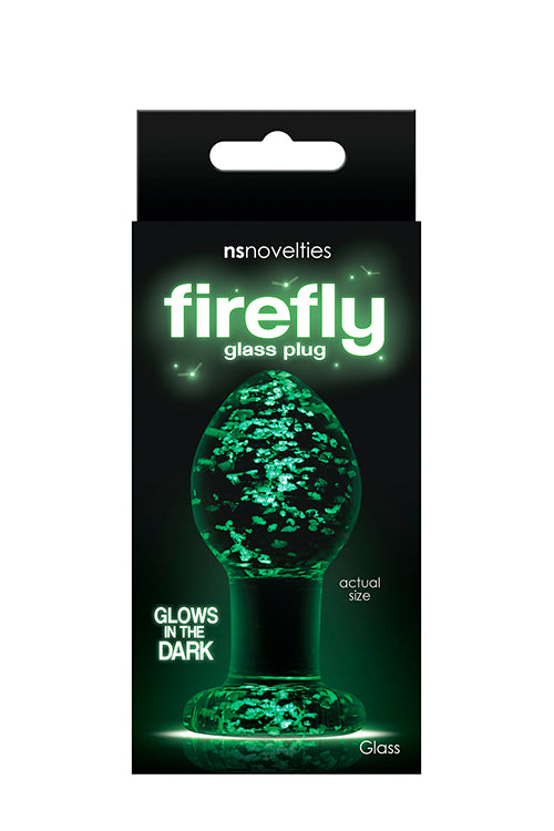 Firefly Glass Plug Medium Clear