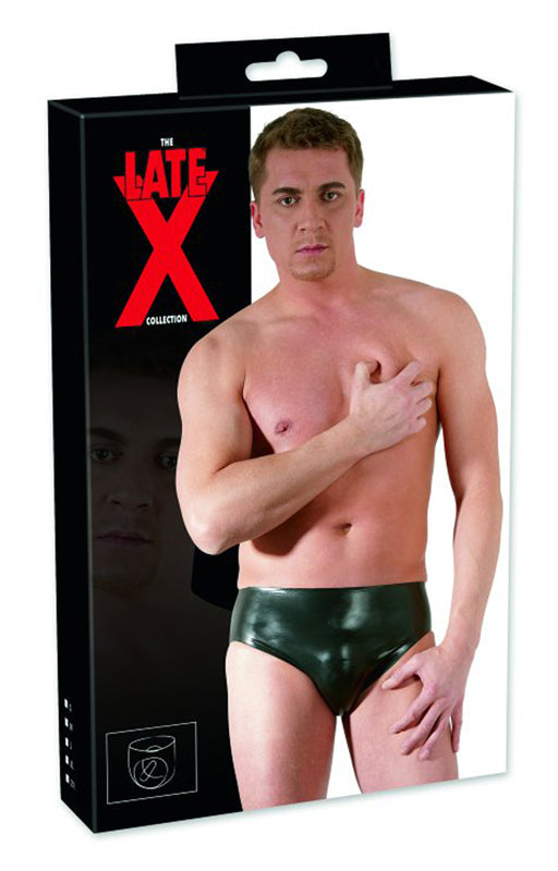 Latex Mens Briefs With Dildo - UABDSM