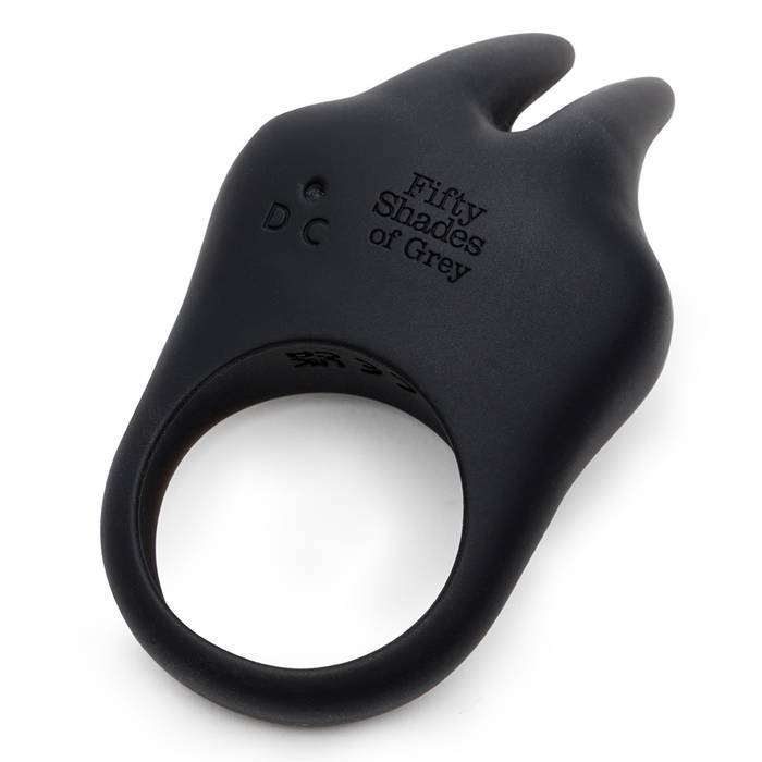 Fifty Shades of Grey Sensation Rechargeable Vibrating Rabbit Love Ring - UABDSM