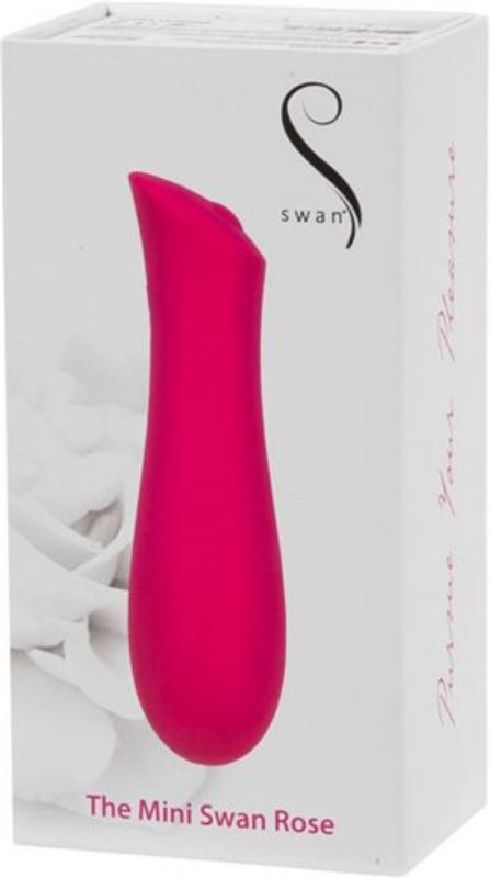 Mini Swan Rose Vibrator - Pink - UABDSM