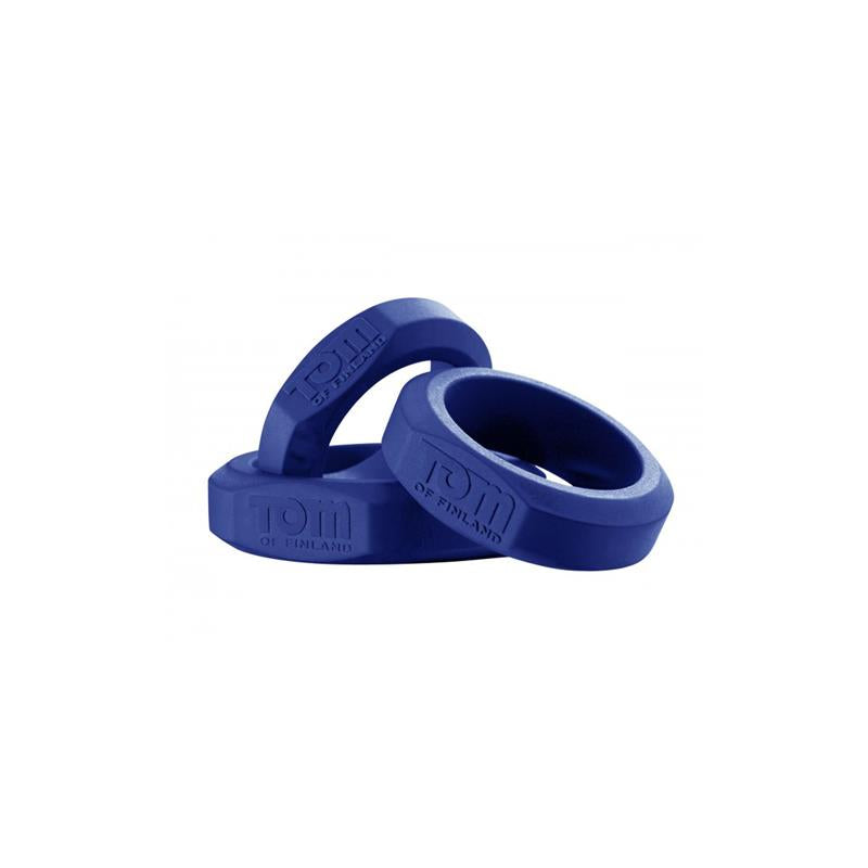 3 Piece Silicone Cock Ring Set - UABDSM