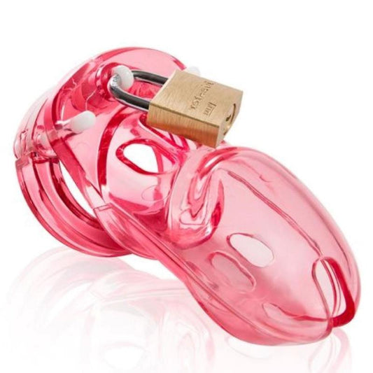 CB-3000 Chastity Cock Cage - Red - 37 Mm - UABDSM