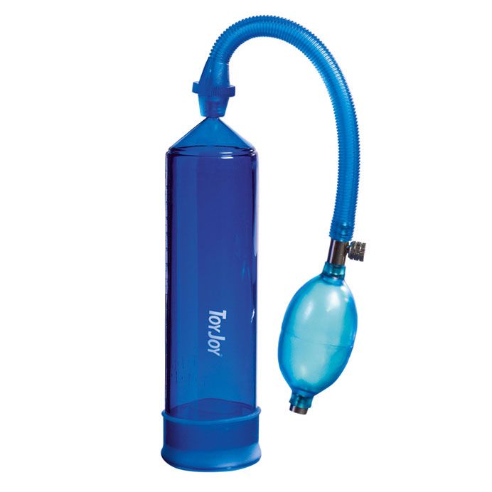 ToyJoy Rock Hard Stimulation Blue Power Penis Pump - UABDSM