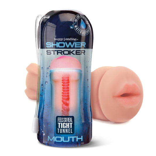 Happy Ending Tight Mouth Shower Stroker - UABDSM