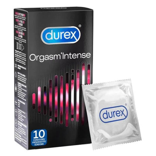 Durex Orgasm Intense Condoms - 10 Condoms - UABDSM