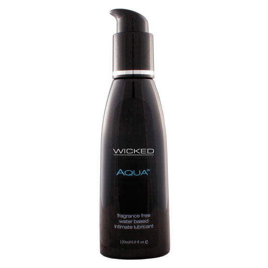 Wicked Aqua Fragrance Free Water Based Lube 120ml - UABDSM