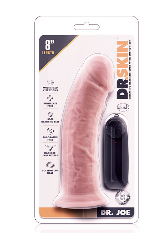 Dr. Skin Dr. Joe 8inch Vibrating Cock