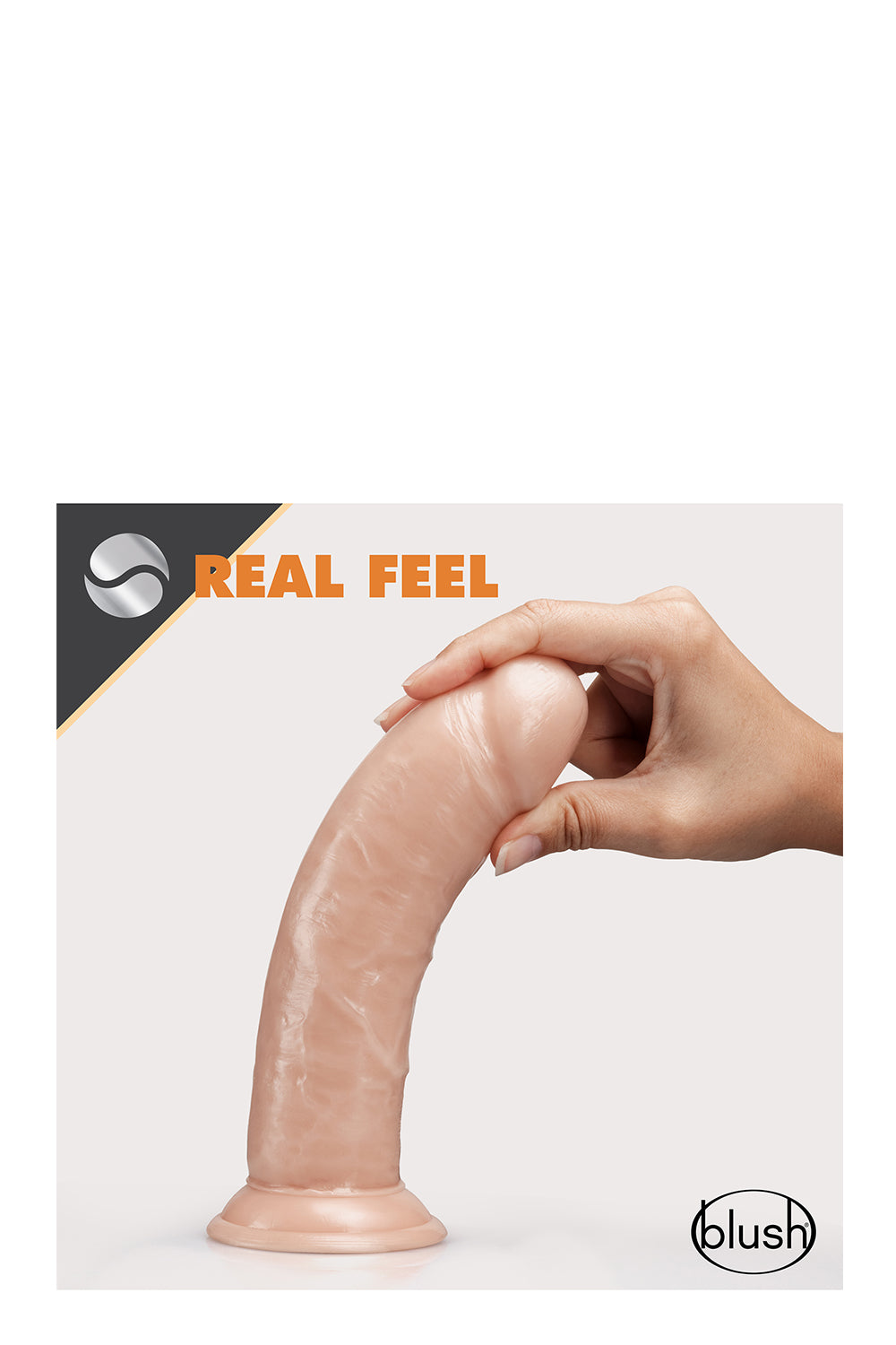 Dr. Skin 8inch Self Lubricating Dildo