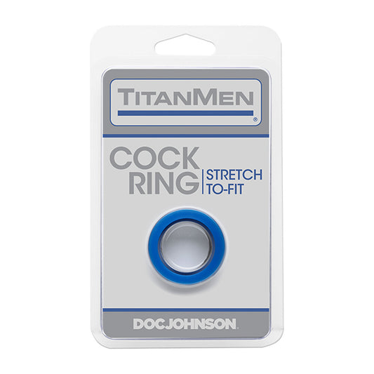 TitanMen Tools Cock Ring Blue - UABDSM