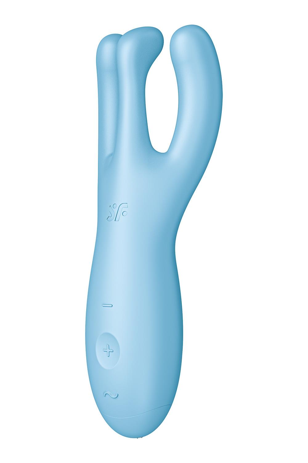 Satisfyer Threesome 4 Connect App Blue