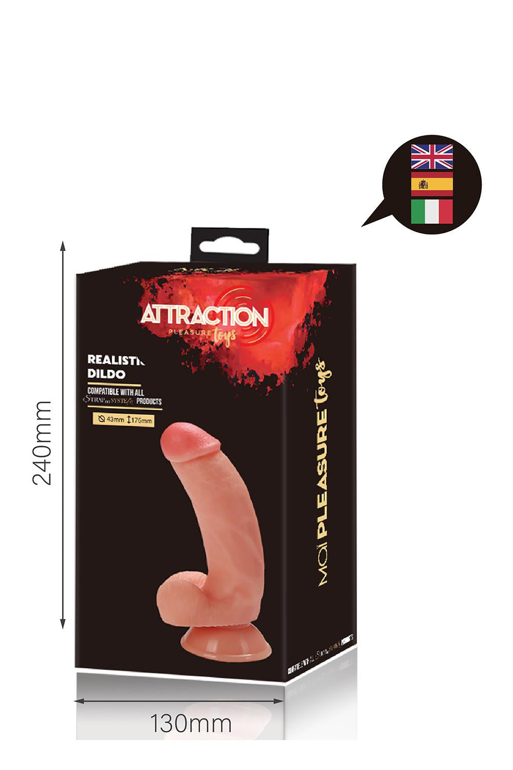 Mai Dildo The Dildo Collection 175 Cm