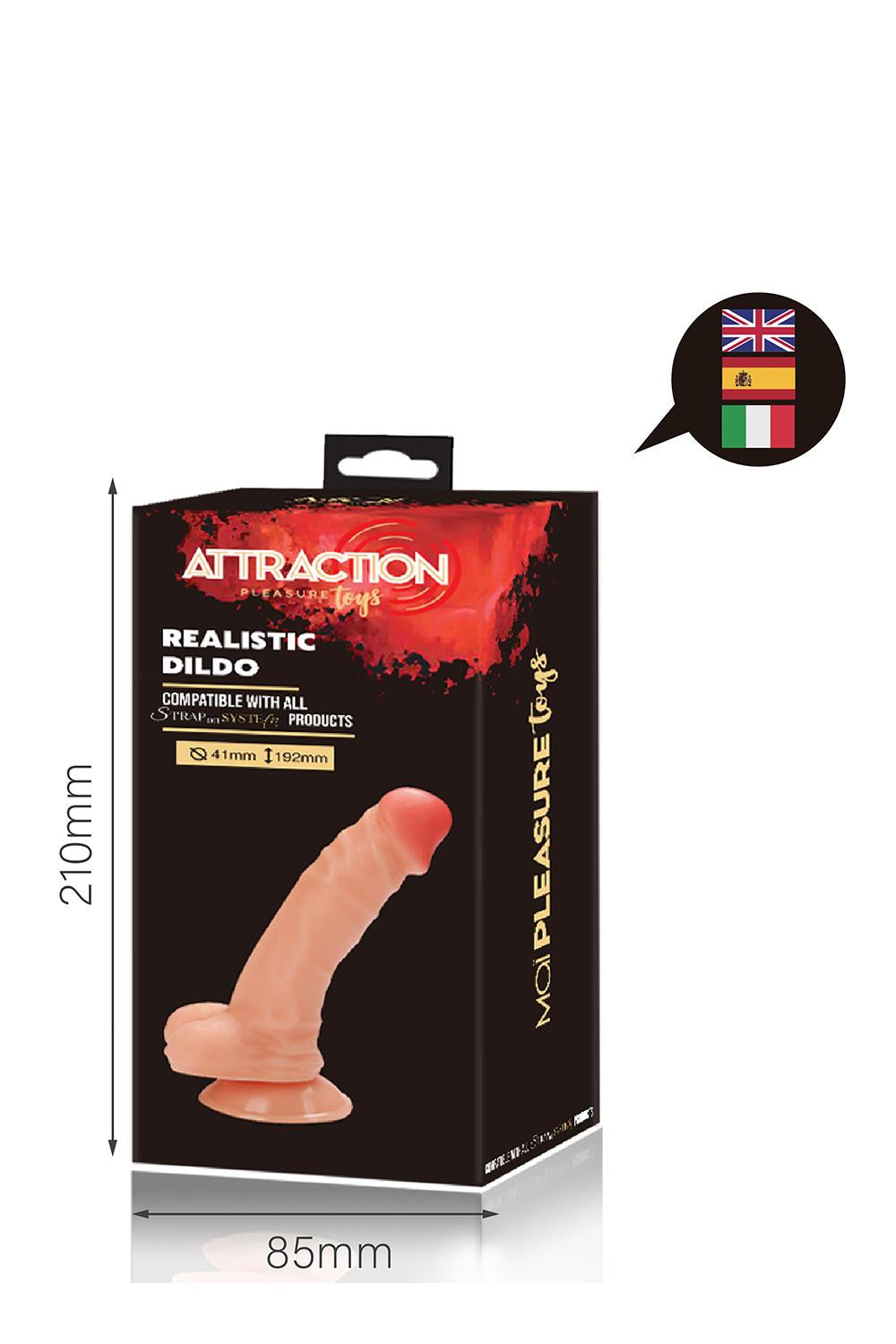 Mai Dildo The Dildo Collection 192 Cm