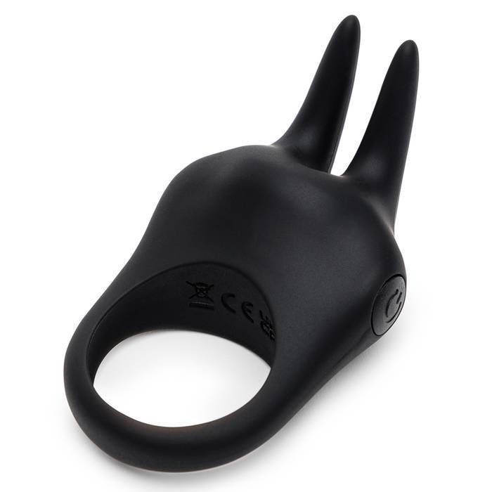 Fifty Shades of Grey Sensation Rechargeable Vibrating Rabbit Love Ring - UABDSM