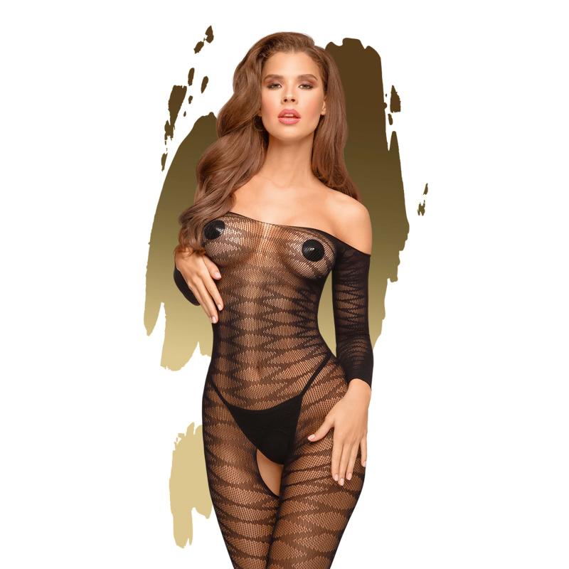 Penthouse Lingerie - Dreamy Diva Off-Shoulder Catsuit - UABDSM