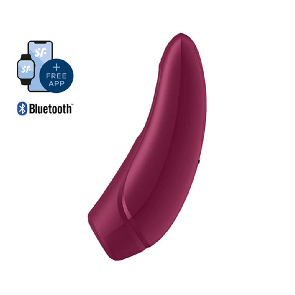 Satisfyer App Enabled Curvy 1 Plus Rose Red - UABDSM