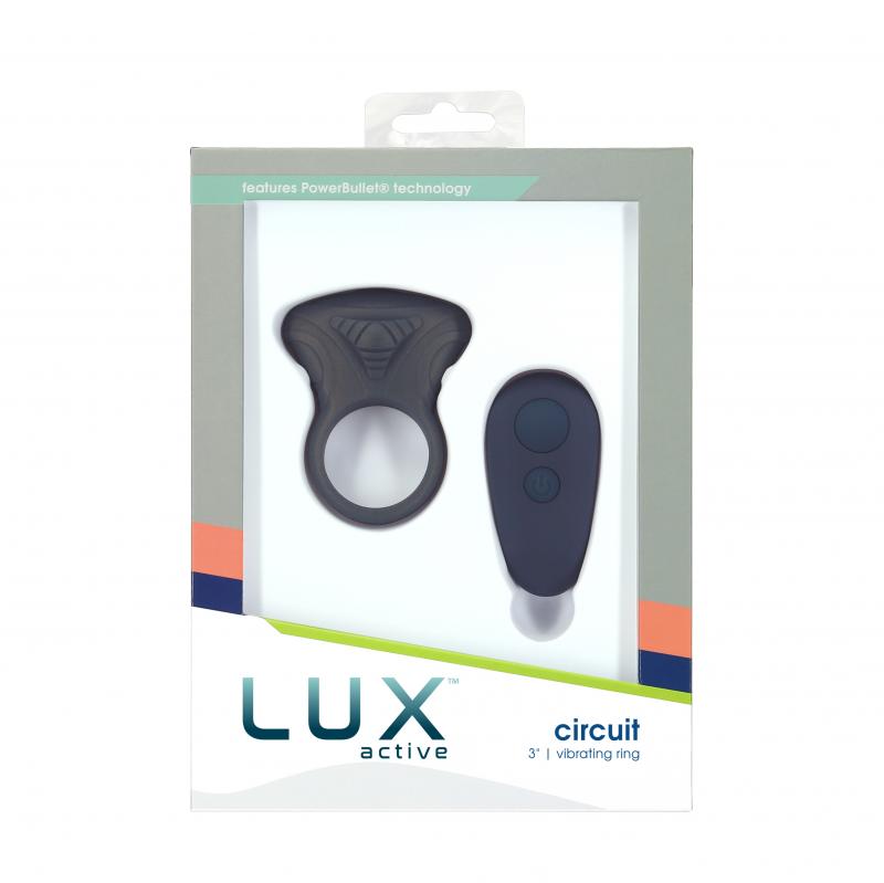 LUX Active Circuit Vibrating Cock Ring - UABDSM