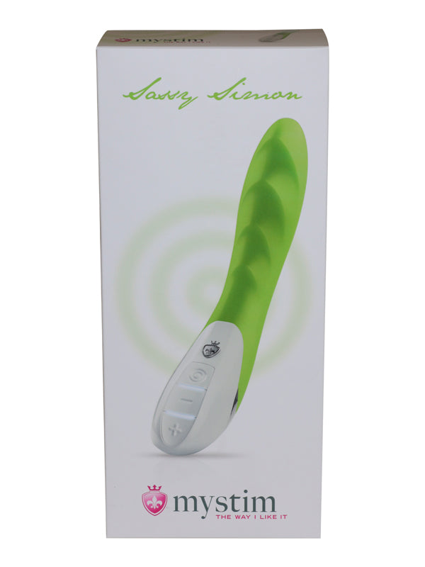 Mystim - Sassy Simon Vibrator Lime - UABDSM