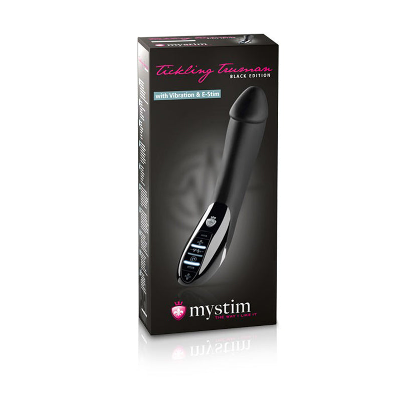 Tickling Truman E-Stim Vibrator - Black Edition - UABDSM