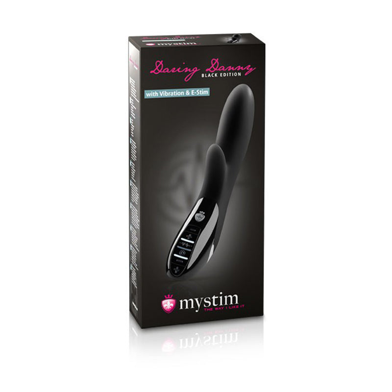 Daring Danny E-Stim Vibrator - Black Edition - UABDSM